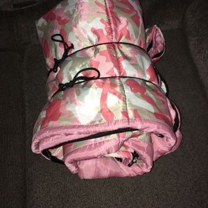 ozark trial pink camo kids sleeping bag
